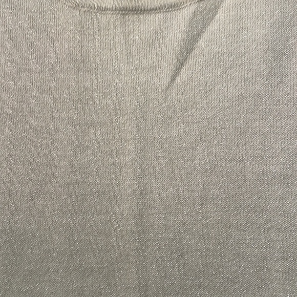 Short sleeve, silver sparkle top - Picture 3 of 3